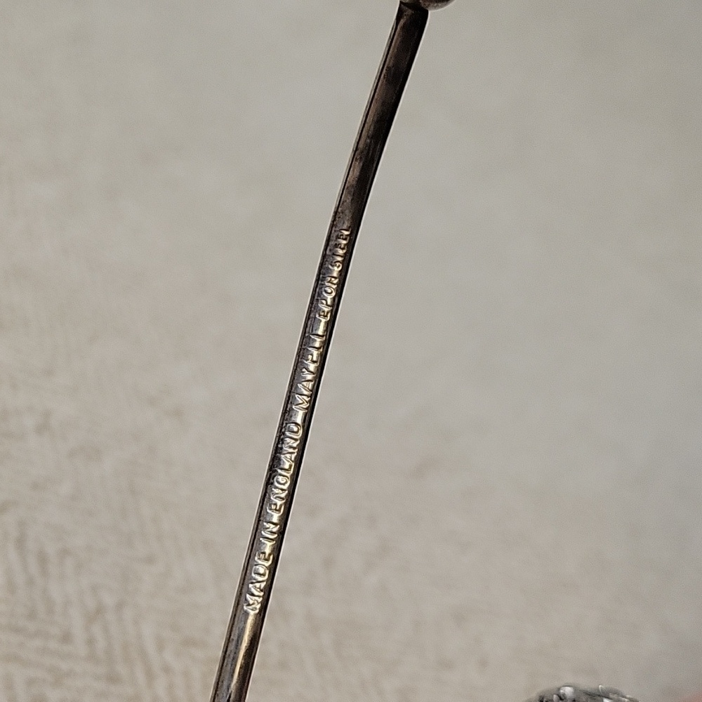 VINTAGE MAYELL ENGLISH TEA CADDY SPOON - Picture 7 of 7